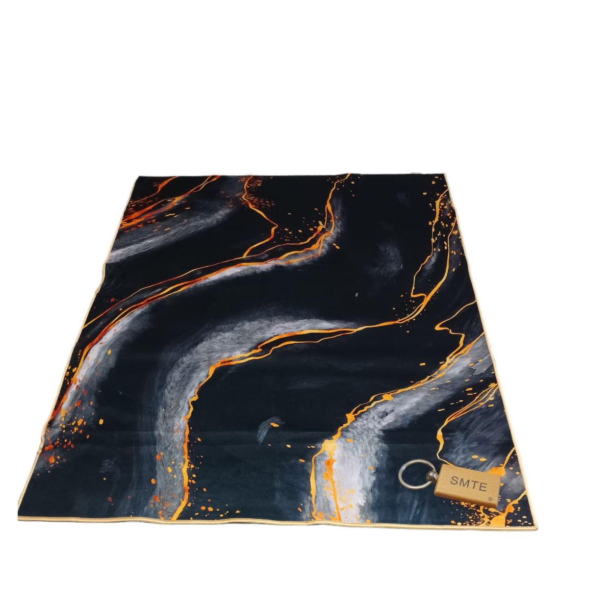 SMTE - 200cm by 150cmModern 3D Geometric Design Area Rug FR11 With  keyring