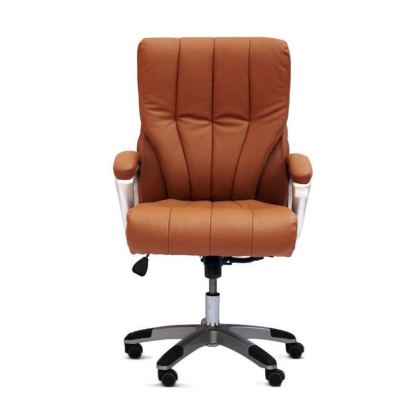 SMTE - 360 degrees Rotation Ergonomic Design Office Chair 51GL - Brown