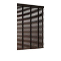 SMTE - Modern Wood Roller BlindsT7Coffee100 W x 120 L cm