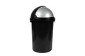 SMTE - Flip-Top Dustbin 50L - Black