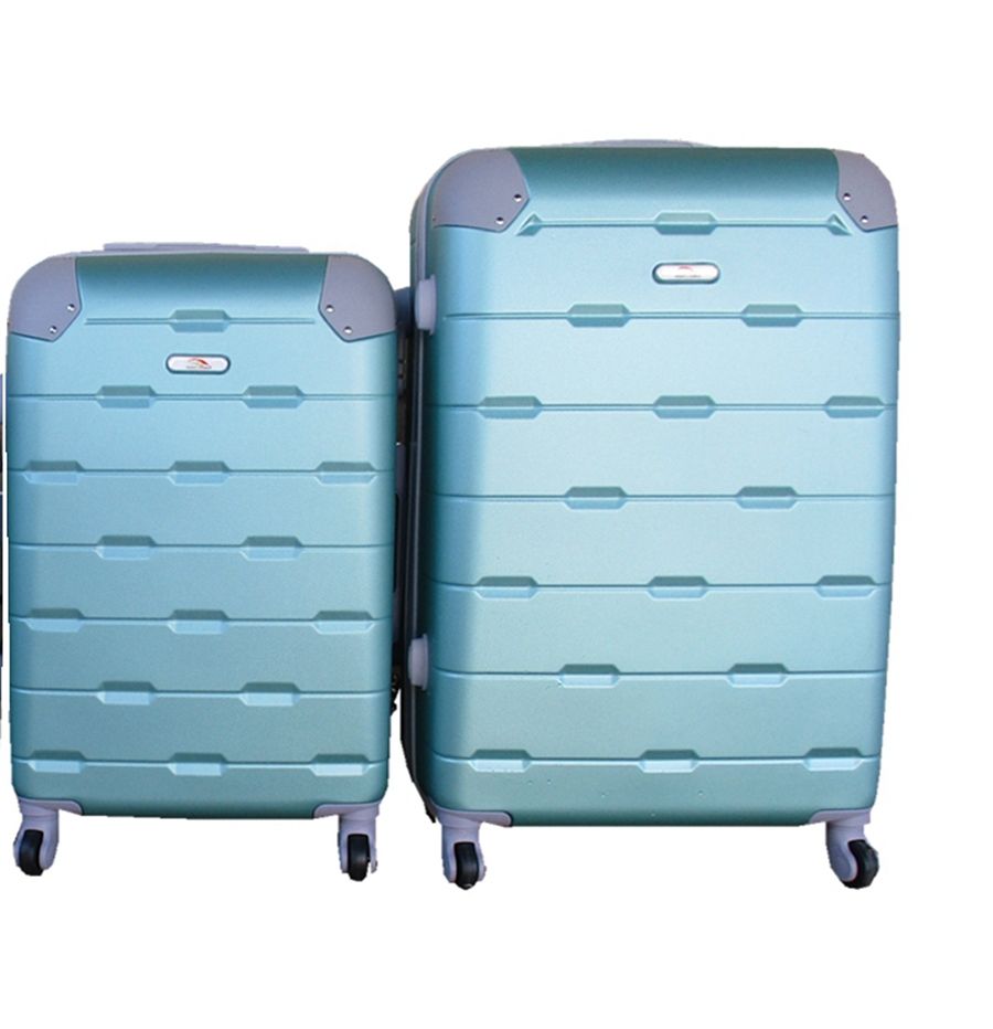 SMTE - 2 Piece Luggage Set - Light Blue