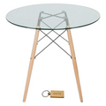 SMTE -  Round Coffee Side TableT2VC40068057 and Keyring2 Pack