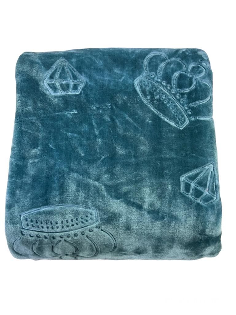 SMTE - Pengo Mink Blanket - Turkish Blue
