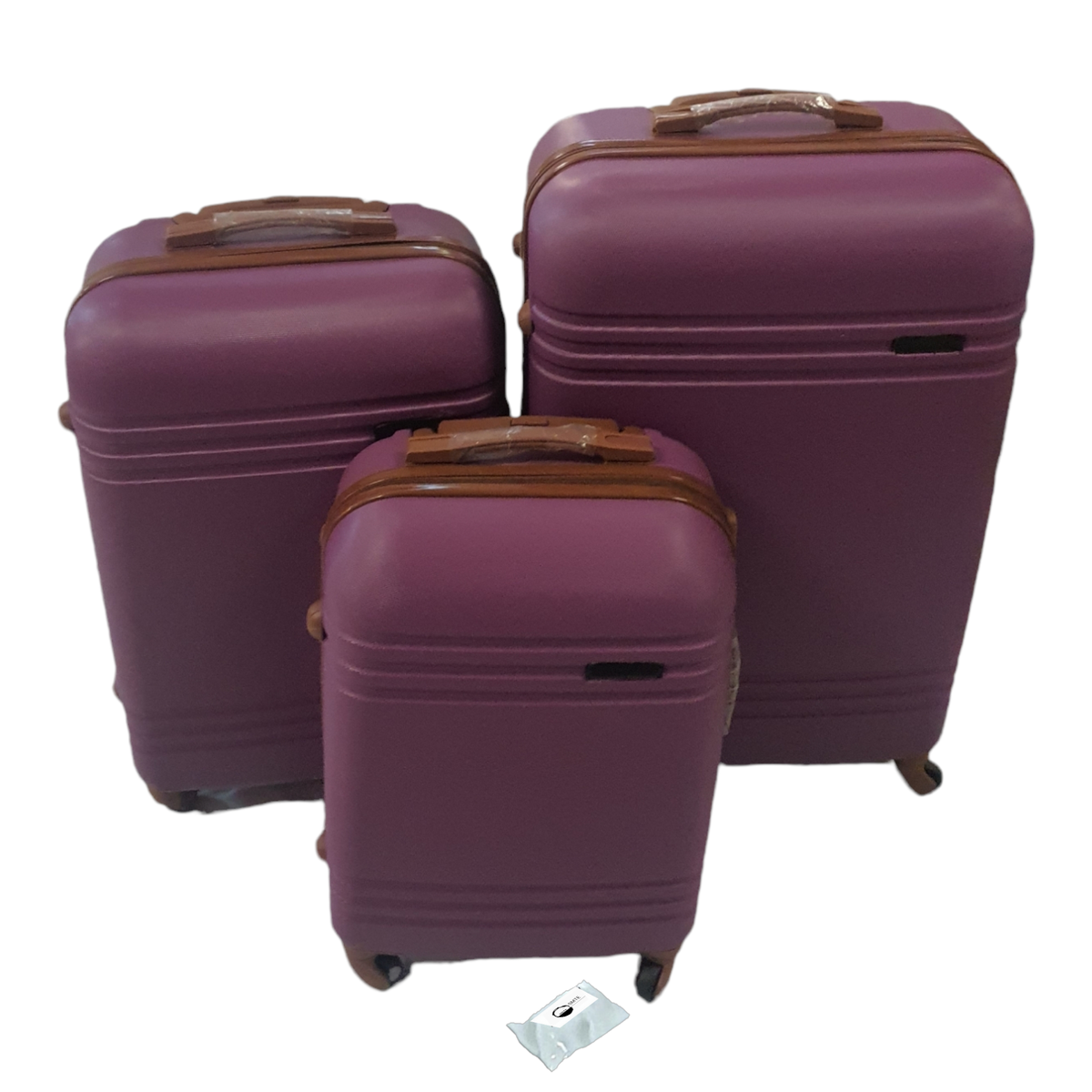 SMTE -  Quality Lightweight, Exco 80 Type, and Tieback 3 Piece Set - Purple