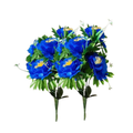 SMTE - Artificial Flower BouquetBlue (HAHP)Set of 2