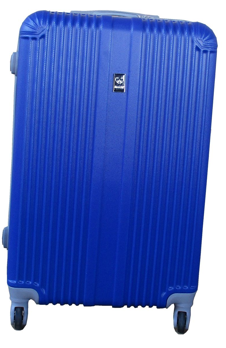 SMTE - 1 Piece Mooistar 27 inch Travel Luggage Suitcase Bag - Blue