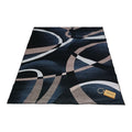 SMTE - 200cm by 150cmModern 3D Geometric Design Area Rug FR10 With  keyring