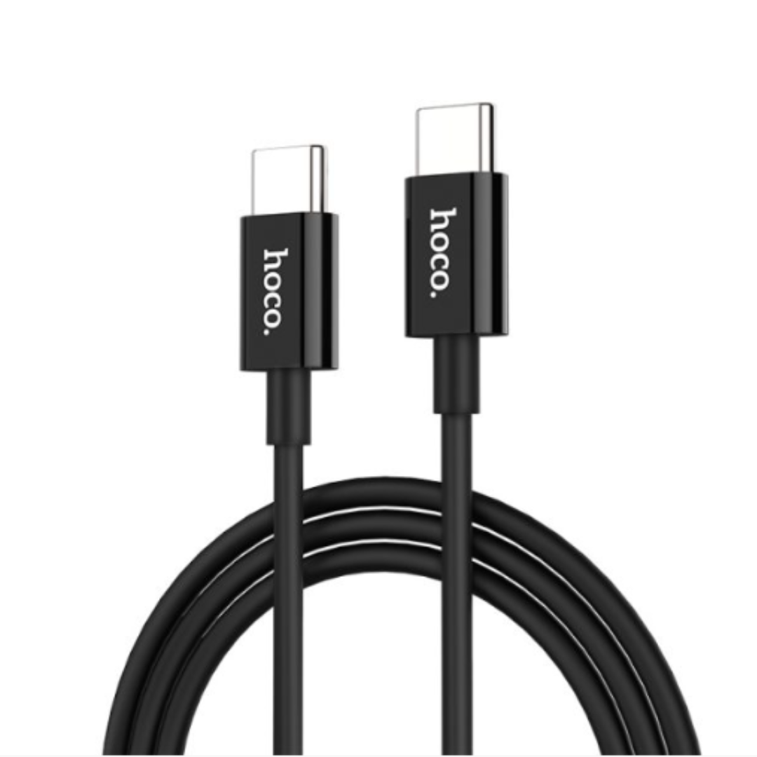 SMTE - Hoco X23 Lightning Charging Cable compatible with Apple devices - 1.0m - Black