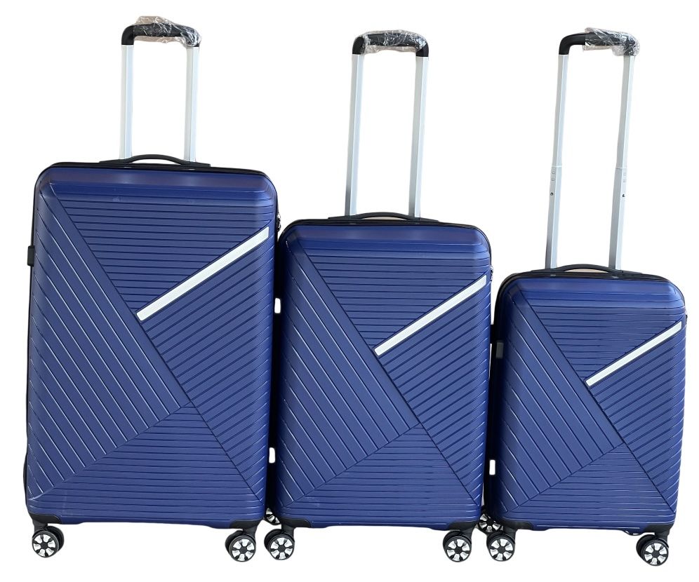 SMTE - Unbreakable Suitcase Set29inch Luggage SetNavy Blue