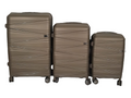 SMTE -  Acesa Hard Shell Elite UBS Suitcase Set 3 Piece - Gold