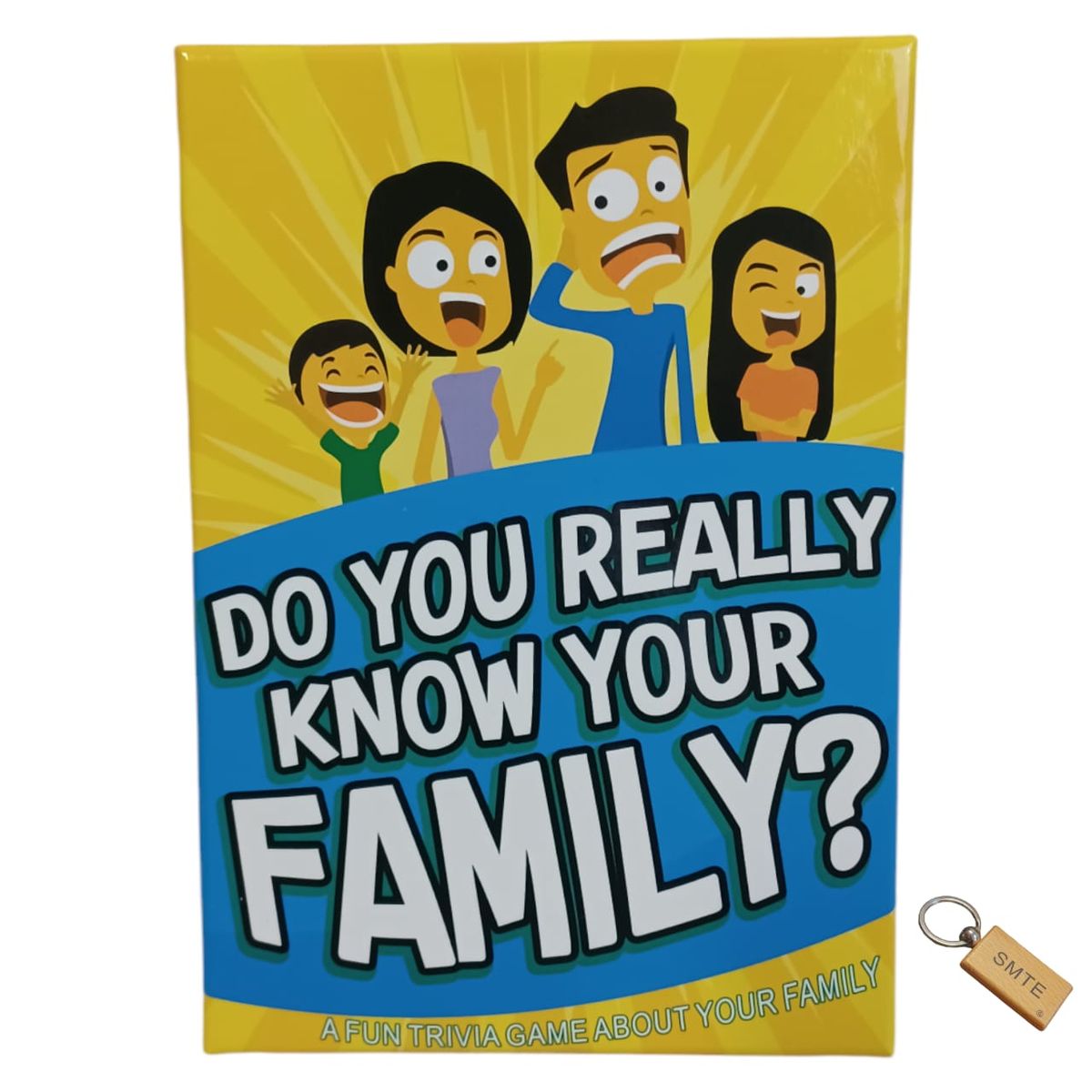 SMTE - Do you Really know your family?Board game + keyring
