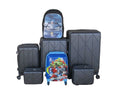 SMTE - 5Piece PP Luggage Set with Avengers Kids Trolley & School Bag