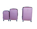 SMTE - 3 Piece Luggage Set 26" 22" 18" - Pink