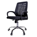 SMTE - 360 Adjustable Mesh Back Computer Chair - Black