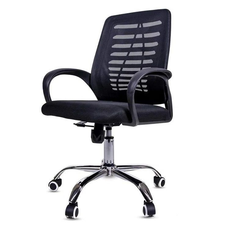SMTE - 360 Adjustable Mesh Back Computer Chair - Black