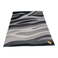 SMTE - 200cm by 150cmModern 3D Geometric Design Area Rug A17 With  Keyring