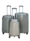 SMTE - Luggage Set3 pieceStrong and DurableSilver