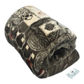 SMTE - Ruling Premium Heavy Winter Zmbo Mink 2-Ply Blanket and  Tieback - Grey Flower