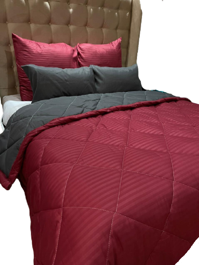 05 - 5 Piece Reversible Comforter - Queen