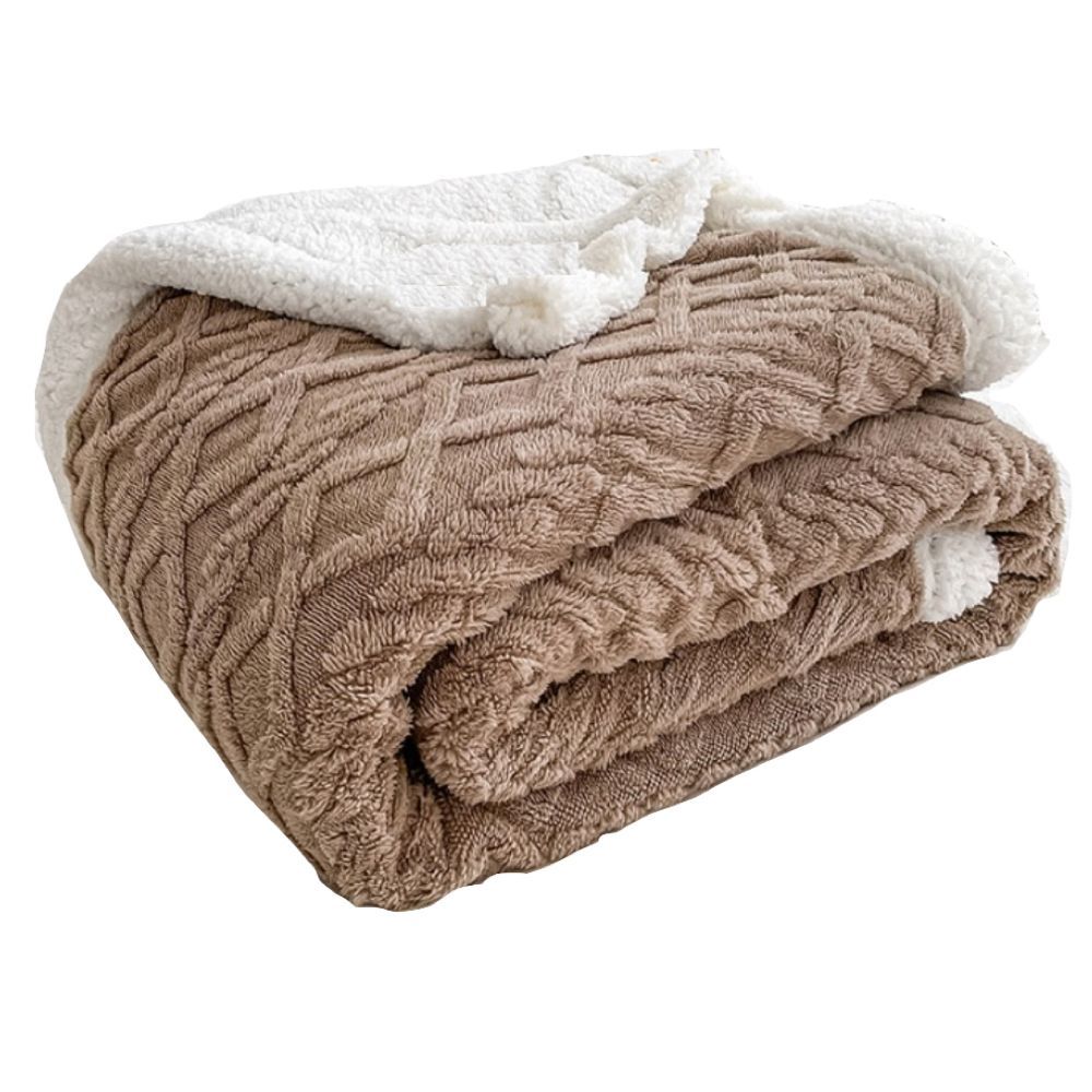 SMTE - Tentech-Blanket Throw 200cm x 230cm - Brown