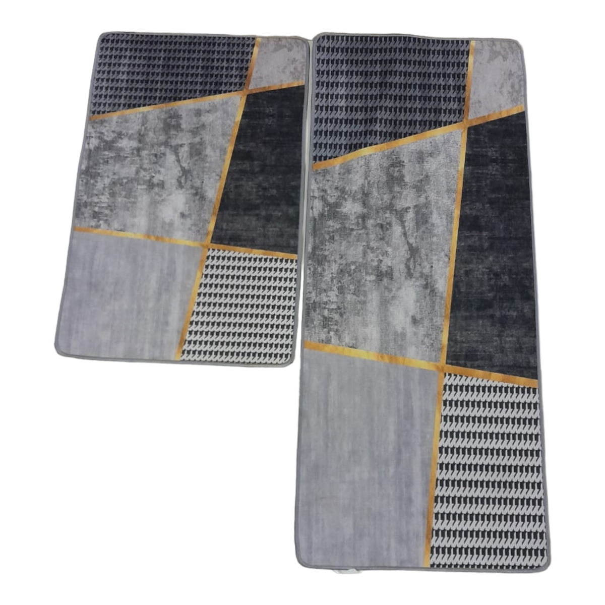 SMTE - Quality Comfortable 2 Piece kitchen Mat/Bath Rug Set - Kx2p 13