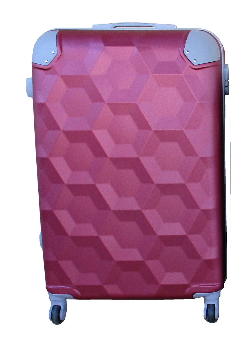 SMTE - Luggage 24 inch Suitcase - Red