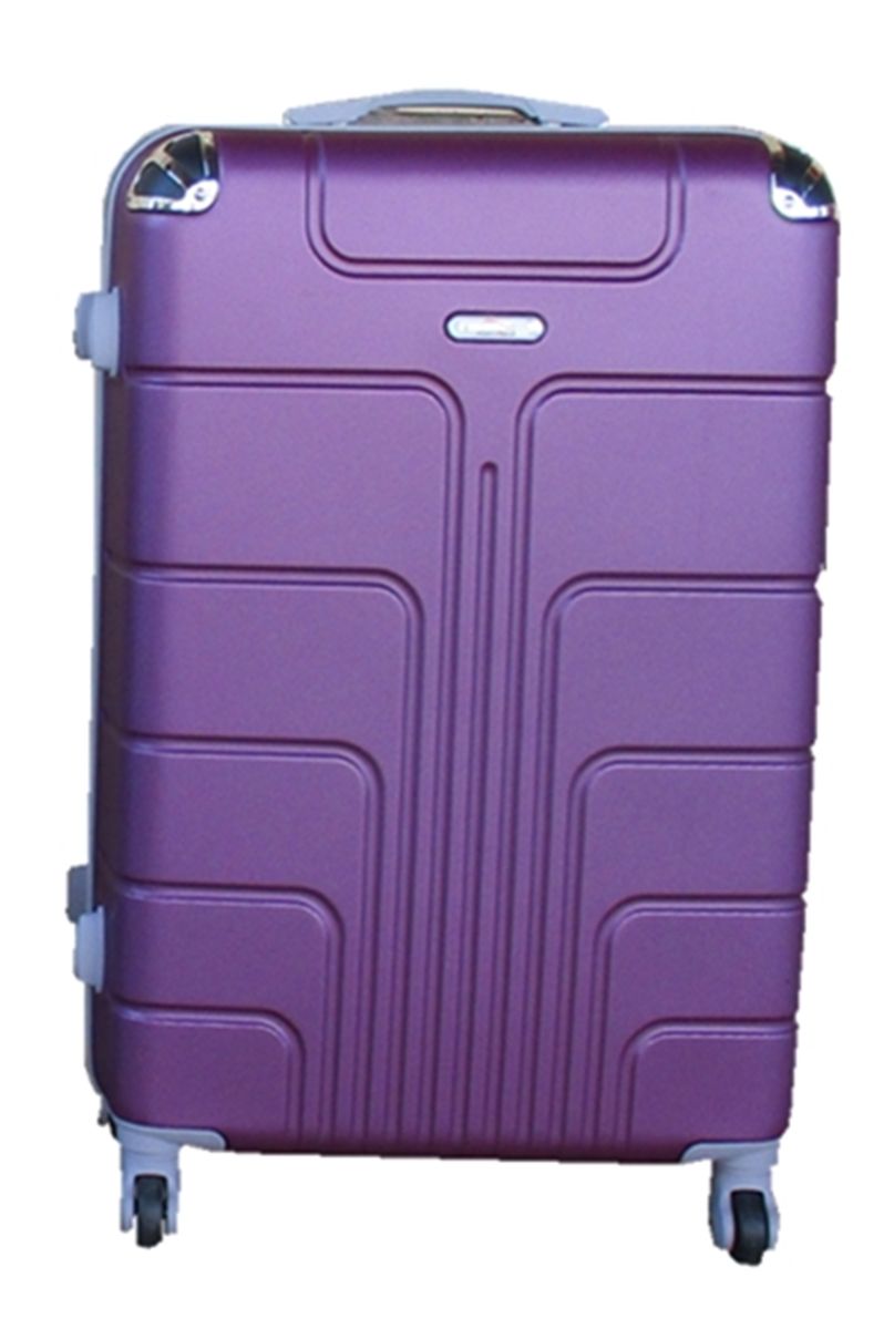 SMTE - 1 Piece Luggage 19inch Suitcase - Purple