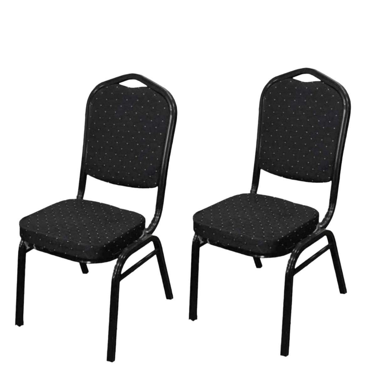 SMTE - 2 Quality Fabric Function - Hospitality Chair - Black