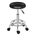 SMTE - Modern and Adjustable Mini Bar Stool with Wheels -705