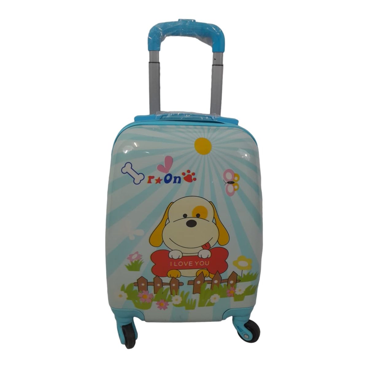 SMTE - Quality Kiddies Cartoons Hand Luggage/ Suitcase for Kids-Doggie
