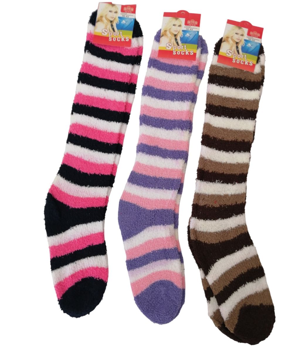 SMTE - Women/Girls Long Winter Socks x 3