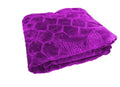 SMTE - Luxury Super Soft Mink Blanket - Warm Winter Fleece - Purple