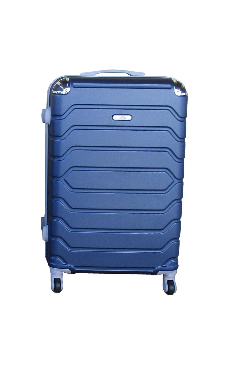 SMTE - 1 Piece Luggage 18 inch Suitcase - Navy