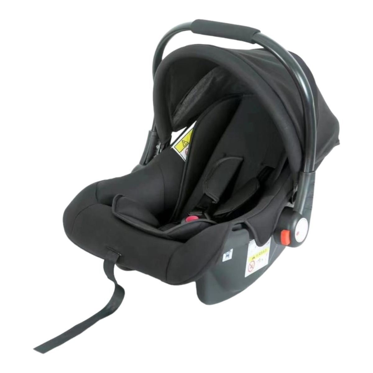 SMTE -  Baby Car Seat with Multifunction Handle & Collapsible SunshadeBlack
