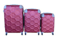 SMTE - 3 Piece Luggage Set - Red