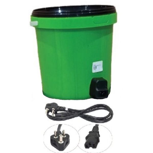 SMTE - Element Heating Bucket URN / Geyser 10lt - Green