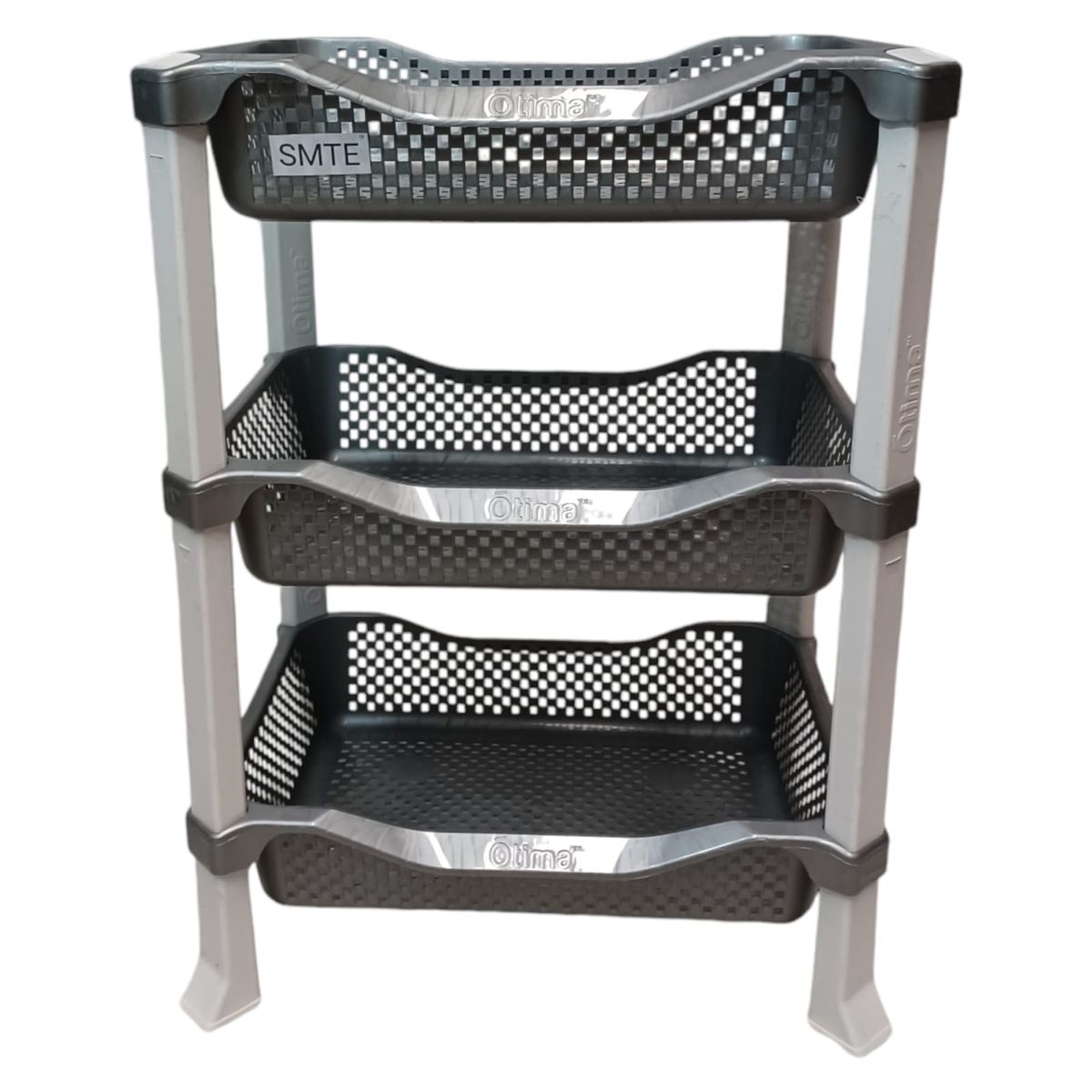 SMTE - 3Tier Organizer Rack Set of 2Grey