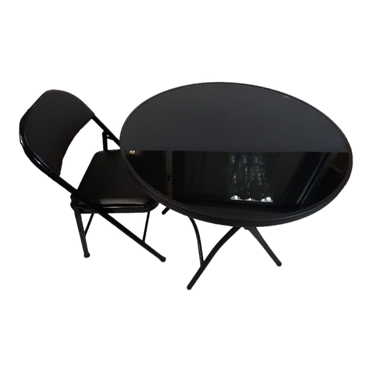 SMTE - 1 Folding Chair Outdoor Dining Table ComboTpb3