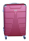 SMTE - Luggage Suitcase - 23-inch - 1-Piece - Red