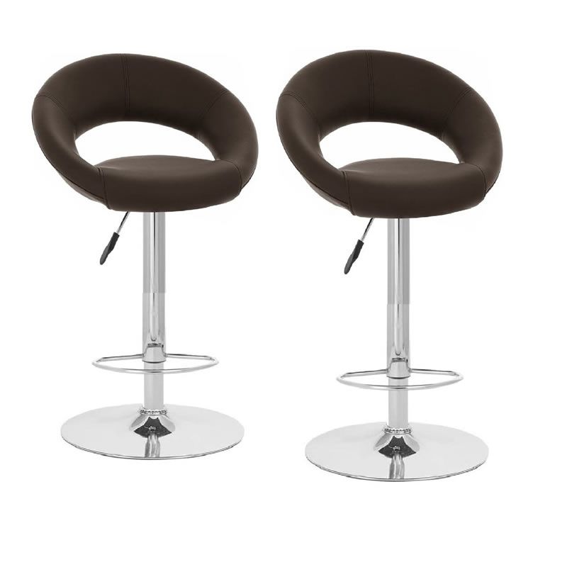 SMTE - Leather Plush Bar Stool