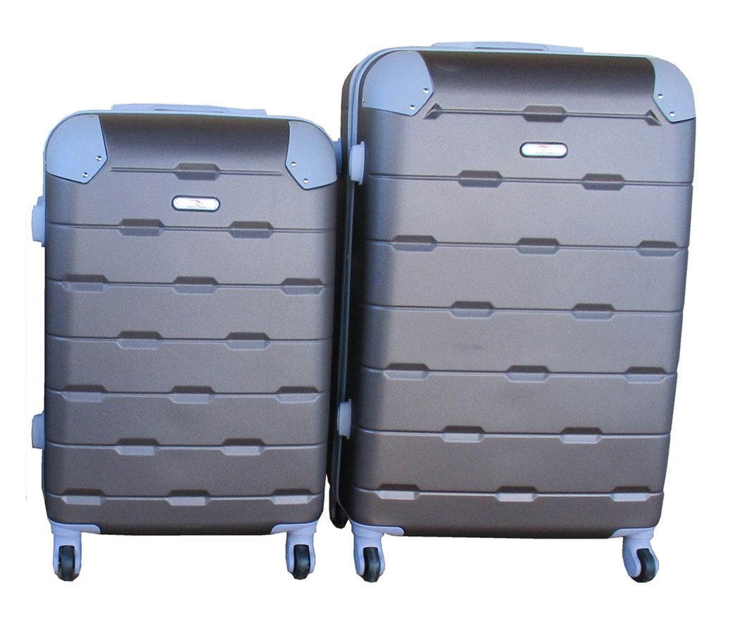 SMTE - 2 Piece Luggage Set - Brown