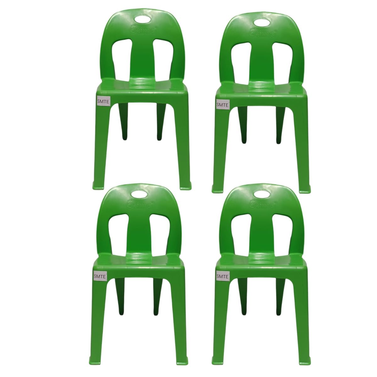 SMTE - Party Plastic Chair Set set of 3Green