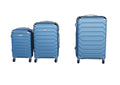 SMTE - 3 Piece Luggage Set 26" 22" 18" - Light Blue