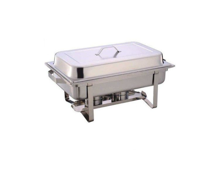 SMTE - Stainless Steel 16 Liter Double Tray Chafing Dish