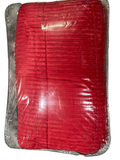 SMTE - Magical Fluffy 4 Piece Duvet Cover Set - Light Red