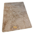 SMTE - Quality Maxsoft Rabbit/Bunny Skin Fluffy Rug With KeychainGold160 L x 230 W cm