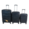 SMTE - Elite New Dec Hard Outer Shell Luggage With  Bag Tag3 PieceNight