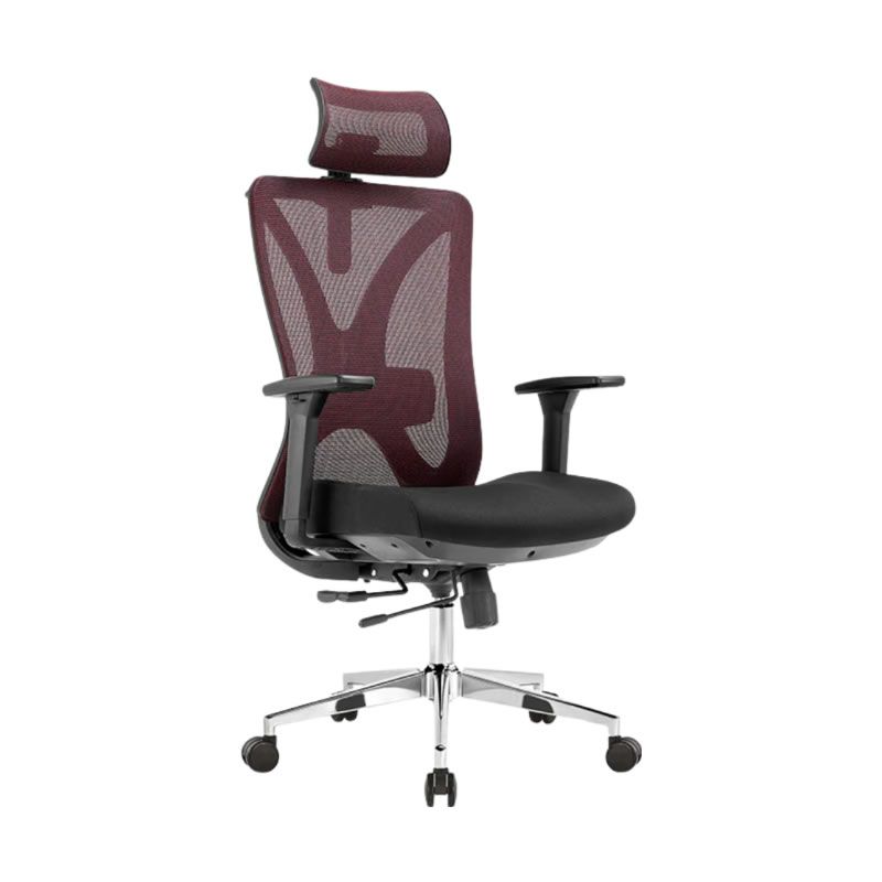 SMTE - Adjustable Height Mesh Swivel Revolving Mesh Computer ChairA2308