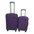 SMTE -  Hard Outer Shell Luggage2 PiecePurple