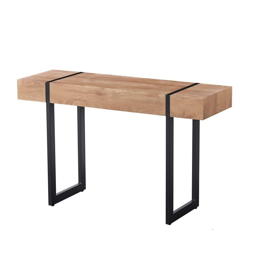 SMTE - Homary Oak Console Table